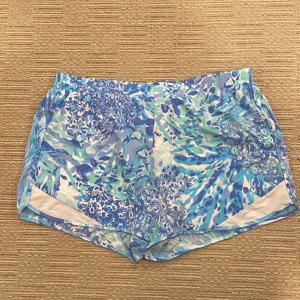 Like New Lilly Pulitzer Luxletic Shorts, M